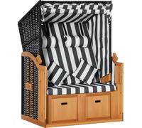 Silla de playa con reposapiés, mesita plegable y rodillo para el cuello, mobiliario para exteriores, colores: natural, gris y blanco