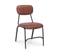 Silla Debbie Naranja Oscuro Vintage