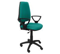 Silla elche cp bali turquesa brazos fijos