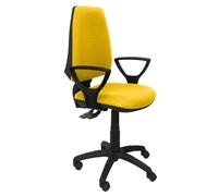 Silla Elche S bali amarillo brazos fijos