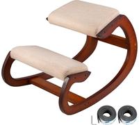 Silla ergonómica para arrodillarse, con capacidad de carga de 220 libras. Silla/taburete ergonómico para trabajar de rodillas, con cojín para las caderas, ideal para el hogar o la oficina, que promuev
