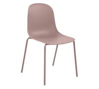 Silla hardin apilable plástico rosado 55x51x85 cm