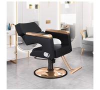 Silla hidráulica profesional para peinar el cabello con giro de 360 grados y altura ajustable para salón, peluquería, tatuajes y spa de belleza, S