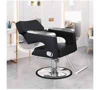 Silla hidráulica profesional para peinar el cabello con giro de 360 grados y altura ajustable para salón, peluquería, tatuajes y spa de belleza, R