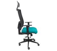 Silla Horna traslack bali verde brazos regulables ruedas parqué y cabecero