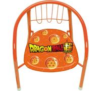 Silla Infantil Metal Arditex Dragon Ball Z, Diseño Acolchado y Apilable