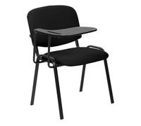 Silla ken xl con mesa plegable tela negro 71x53x81 cm