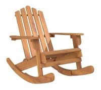 vidaXL Silla mecedora Adirondack madera maciza de acacia