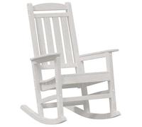 Silla Mecedora De Jardín 92 X 70 X 108cm Hdpe Vidaxl