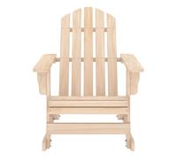 Silla mecedora de jardin adirondack madera maciza de abeto