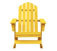 Silla mecedora jardin adirondack madera maciza abeto amarillo