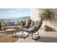 Silla mecedora para interior y exterior Kocoon: Beige