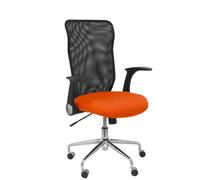 PIQUERAS Y CRESPO Silla Minaya Naranja oscuro y Negro