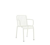 Silla Palissade con Reposabrazos Blanco Crema