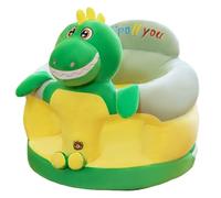 Silla para sentarse para bebés, lindo dinosaurio de dibujos animados, silla para sentarse para bebés, sofá de apoyo para para de felpa para dormitorio, sala de estar, guardería, apar