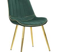 SILLA PARIS VERDE/ORO JUEGO 2 PIEZAS