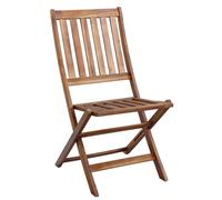 Silla plegable de madera fuerte y resistente para exterior ahorra espacio mod...