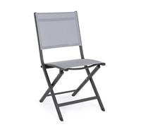 Silla plegable. Elin Antracita Lh32