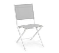Silla plegable. Elin Blanco Lh30