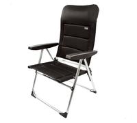 Silla plegable jardín acolchado deluxe multiposición aktive 62 cm