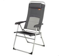 Silla Plegable Jardín Aktive Reclinable 6 Posiciones, 58x11x94 Cm, Gris