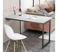 Silla plegable montada en la pared, mesa de comedor flotante para laptop, mesa de trabajo plegable para oficina en casa