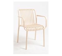 Silla somer con reposabrazos - beige