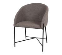 Silla Tapizada Petunia - Misterwils Furniture For Free Souls 57x81x58 Brown