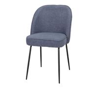Silla Tapizada Seken - Misterwils Furniture For Free Souls 51x86x56 Blue