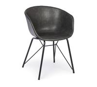 Silla Vintage Warhol Pu Antracita