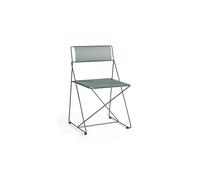 Silla X-Line Acero con Recubrimiento en polvo/Musgo