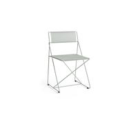 Silla X-Line Acero con Recubrimiento en polvo/Tilo Pálido