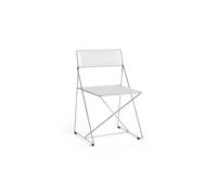 Silla X-Line, acero galvanizado en caliente/blanco tiza