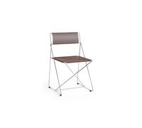 Silla X-Line, Acero Galvanizado en Caliente/rojo Hierro