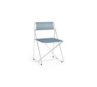 Silla X-Line Cromo/ Polvo Azul