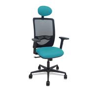 Piqueras y Crespo Silla Zulema con Mecanismo Sincro, Brazos 2D y Asiento Turquesa