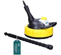Sillar Cepillo Rotativo de Alta Presión para Hidrolimpiadora | Limpieza Rápida de Terrazas | con Recipiente para Fluidos | Reemplazo para Kärcher K2 K3 K4 K5 K6 K7, Lavor, Parkside