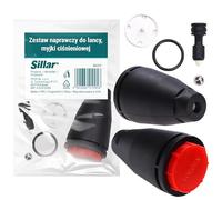 Sillar Kit de reparación compatible con boquilla de limpieza de lanza | Boquillas turbo para lanzas de hidrolimpiadoras | Boquilla remplacement de K2 K3 K4 K5 de Karcher