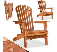 Sillas Adirondack set de 2 madera acacia plegables