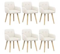 vidaXL Sillas de Comedor 6 uds. Bou rema 59 x 57 x 85 cm