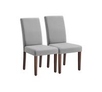 Sillas de comedor con respaldo alto y asiento acolchado cómodas