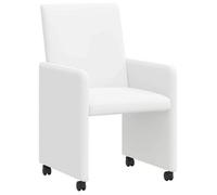 Sillas De Comedor Con Ruedas Con Ruedas 2 Pcs 57 X 66 X 94 Cm Vidaxl
