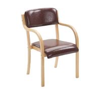 Sillas de comedor de madera maciza con brazos, silla de cocina tapizada, sillón de sala de estar con respaldo, oficina moderna, salón de ocio, recepción, sillas de café con reposabrazos acento, carga