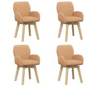 vidaXL Sillas de comedor giratorias 4 uds. Bou eige