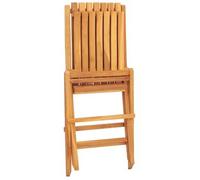 Sillas De Jardín Plegables 6 Uds Madera Maciza Teca 47x47x89 Cm Vidaxl