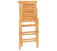 Sillas De Jardín Plegables 8 Uds Madera Maciza Teca 47x63x90 Cm Vidaxl