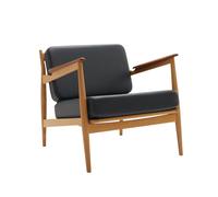 Sillón 107 Roble aceitado/Teca aceitada/Sabana Negro 30314