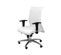 Sillón Albacete confidente similpiel blanco hasta 160 kg