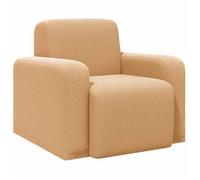 vidaXL Sillón Beige Bouclé