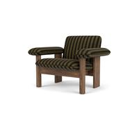Sillón Brasilia de Respaldo Bajo, Nuez/ Cabanon